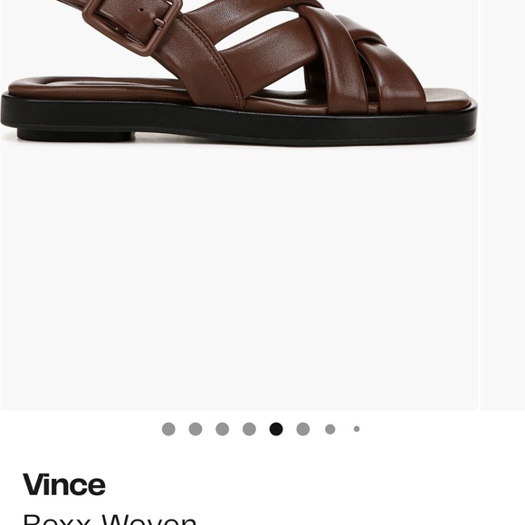 Vince Rexx sandals all leather size 9 new olive - Picture 12 of 14